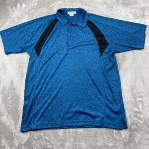 FeatherLite Active Wear Short Sleeve Polo Men's Size Large